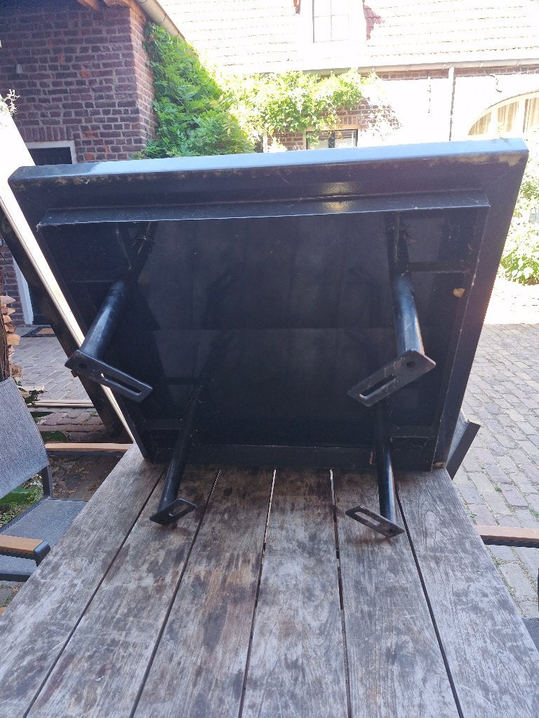 Schoorsteenkap, Doe-het-zelf en Verbouw, Dakpannen en Dakbedekking, Gebruikt, Zwart, Overige typen, Ophalen of Verzenden