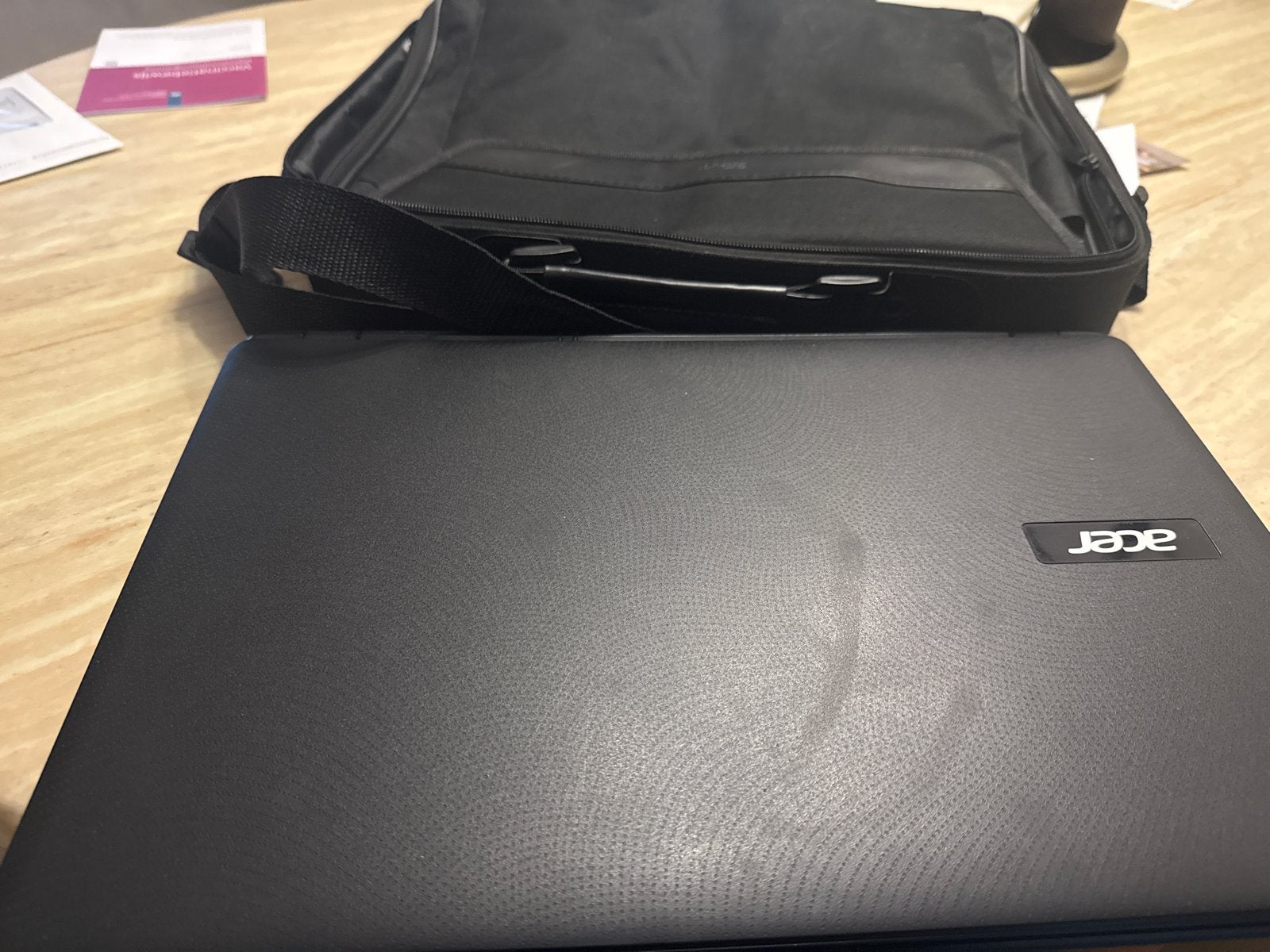 Acer laptop met laptoptas, Ophalen of Verzenden, Gebruikt, 15 inch, Qwerty