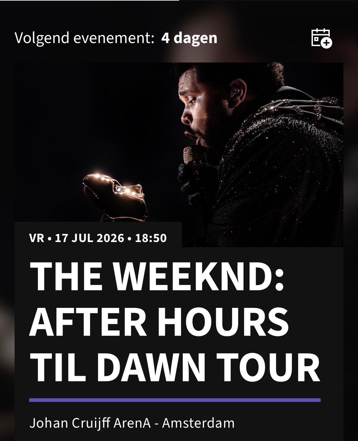 Weeknd ticket, Tickets en Kaartjes, Eén persoon