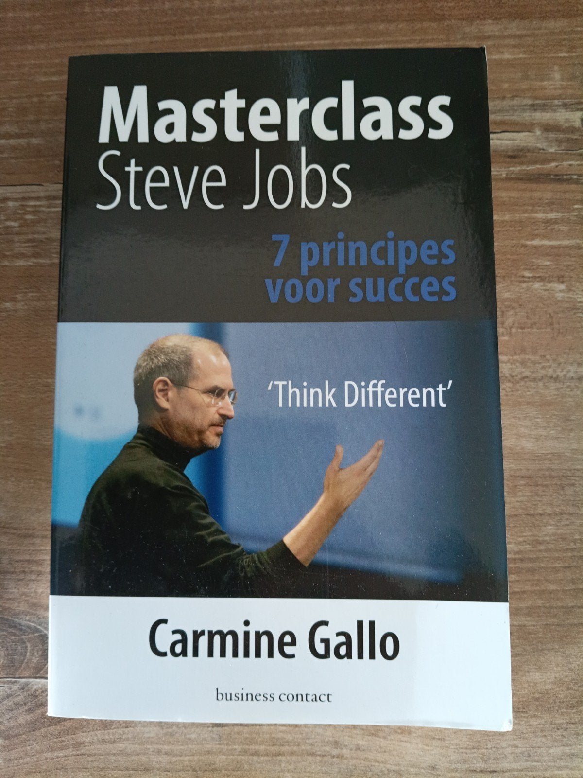 Masterclass Steve Jobs: 7 principes voor succes, Ophalen of Verzenden, Zo goed als nieuw, Carmine Gallo, Overige