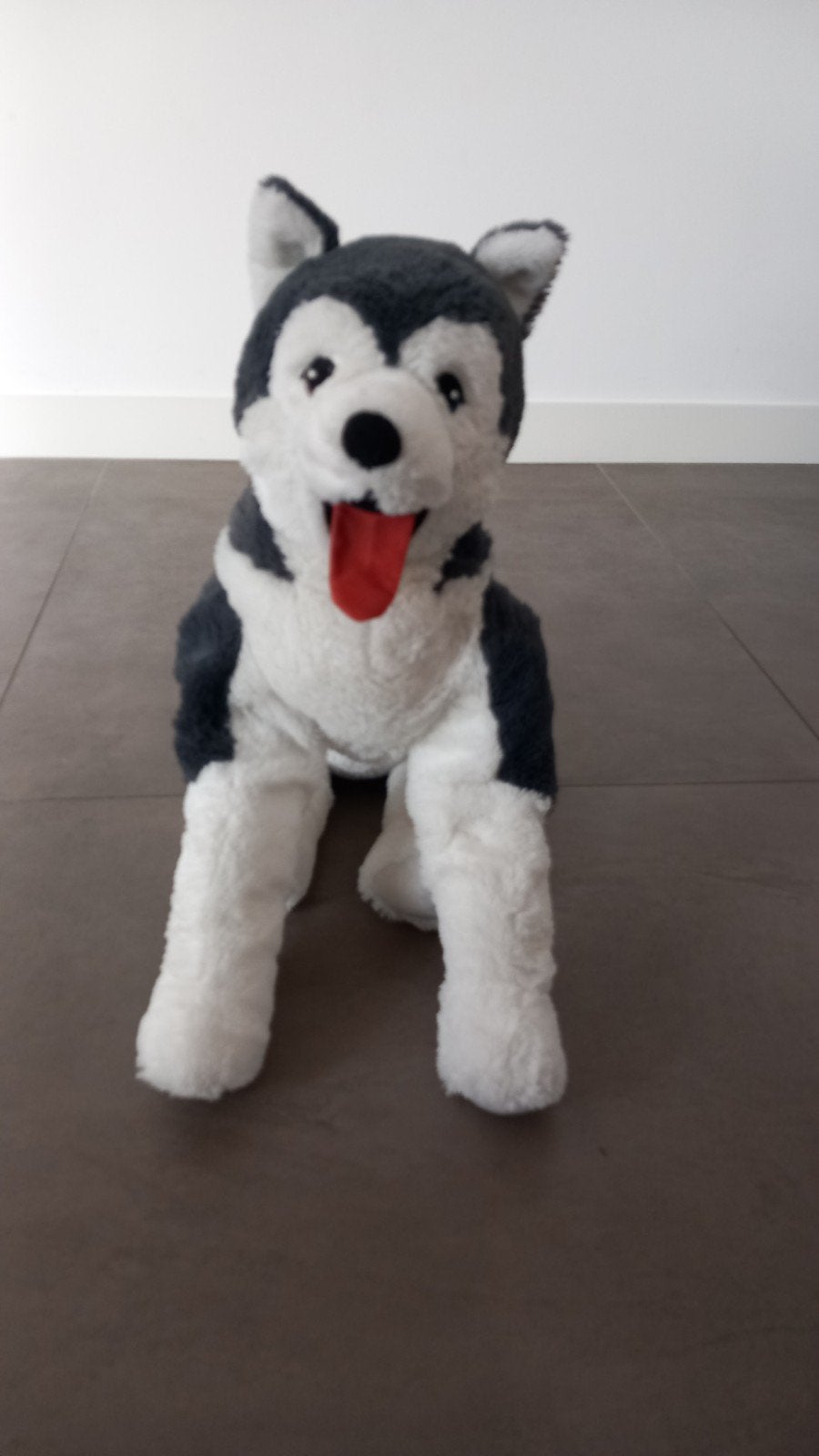 Grote IKEA husky hond Livlig, Ophalen of Verzenden, Zo goed als nieuw, Hond