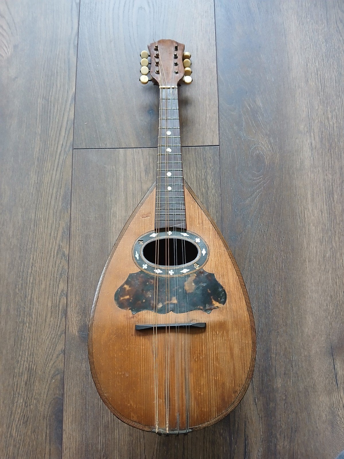 mandoline antiek restauratie, Muziek en Instrumenten, Ophalen, Gebruikt, Klassieke of Spaanse gitaar