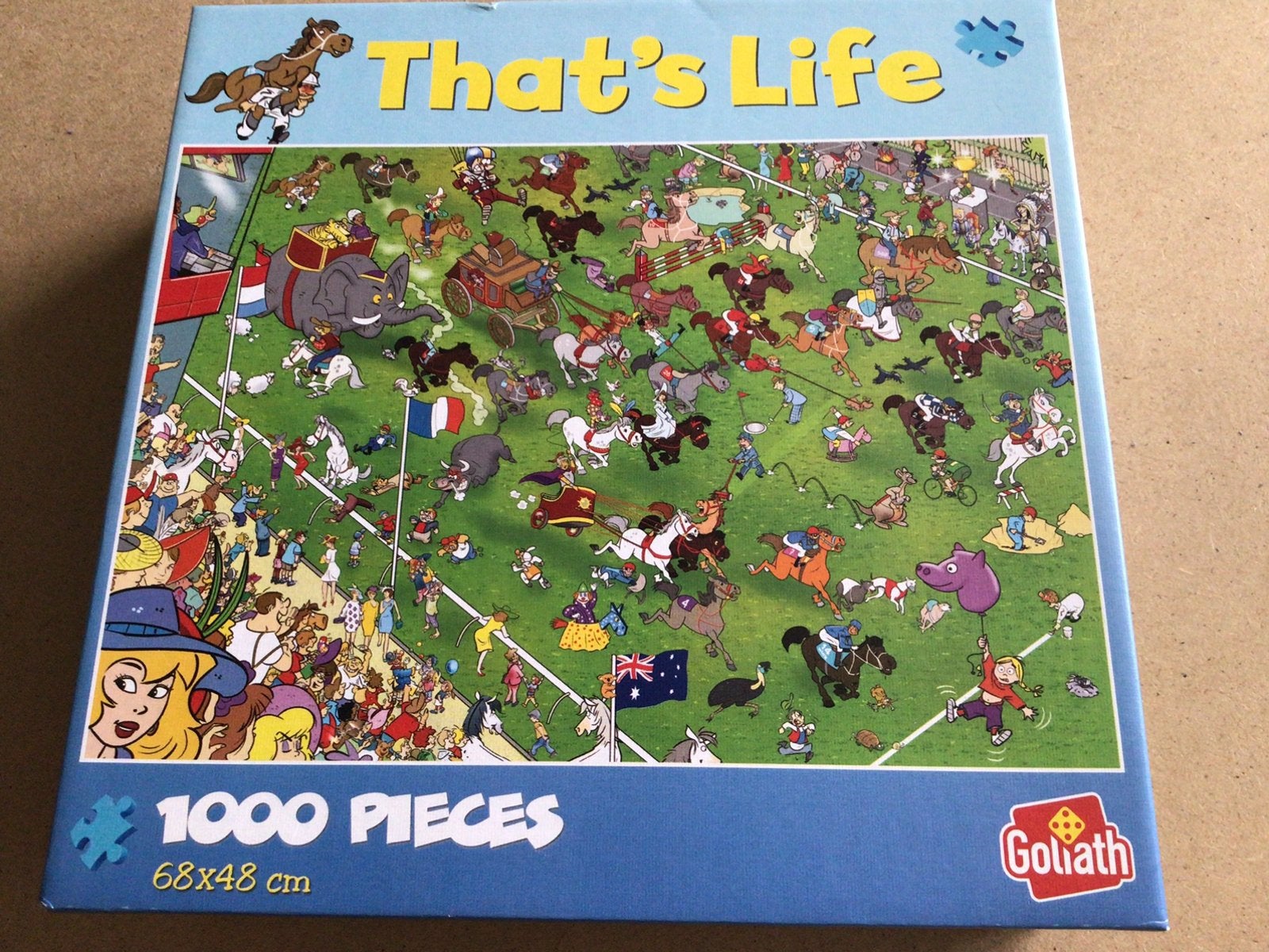 That’s Life puzzel, Ophalen, Zo goed als nieuw