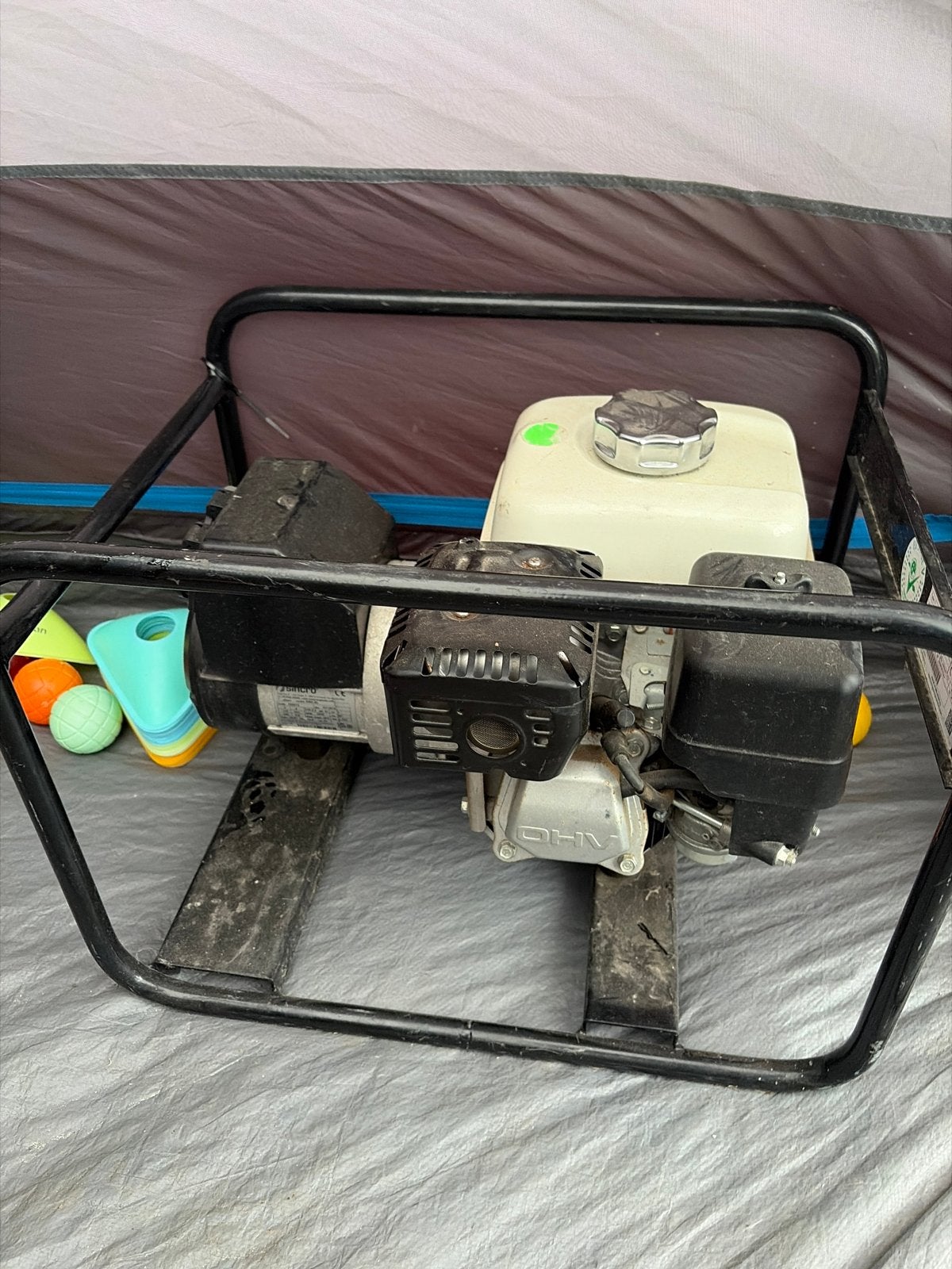 Europower Honda GX160 Benzine Aggregaat - Gebruikt, Ophalen, Gebruikt, Minder dan 5 kVA, Benzine