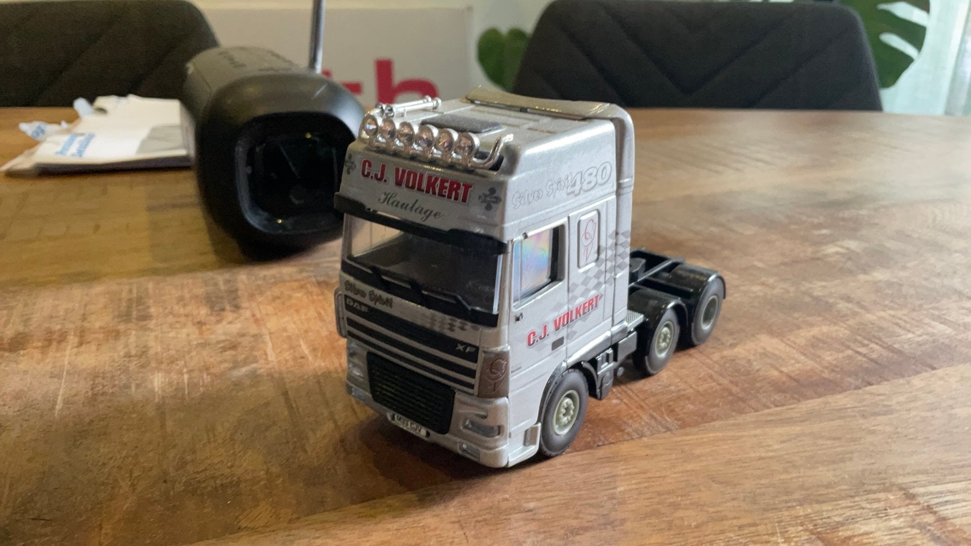 Lion toys volkert, Ophalen of Verzenden, Zo goed als nieuw, Bus of Vrachtwagen, Lion Toys