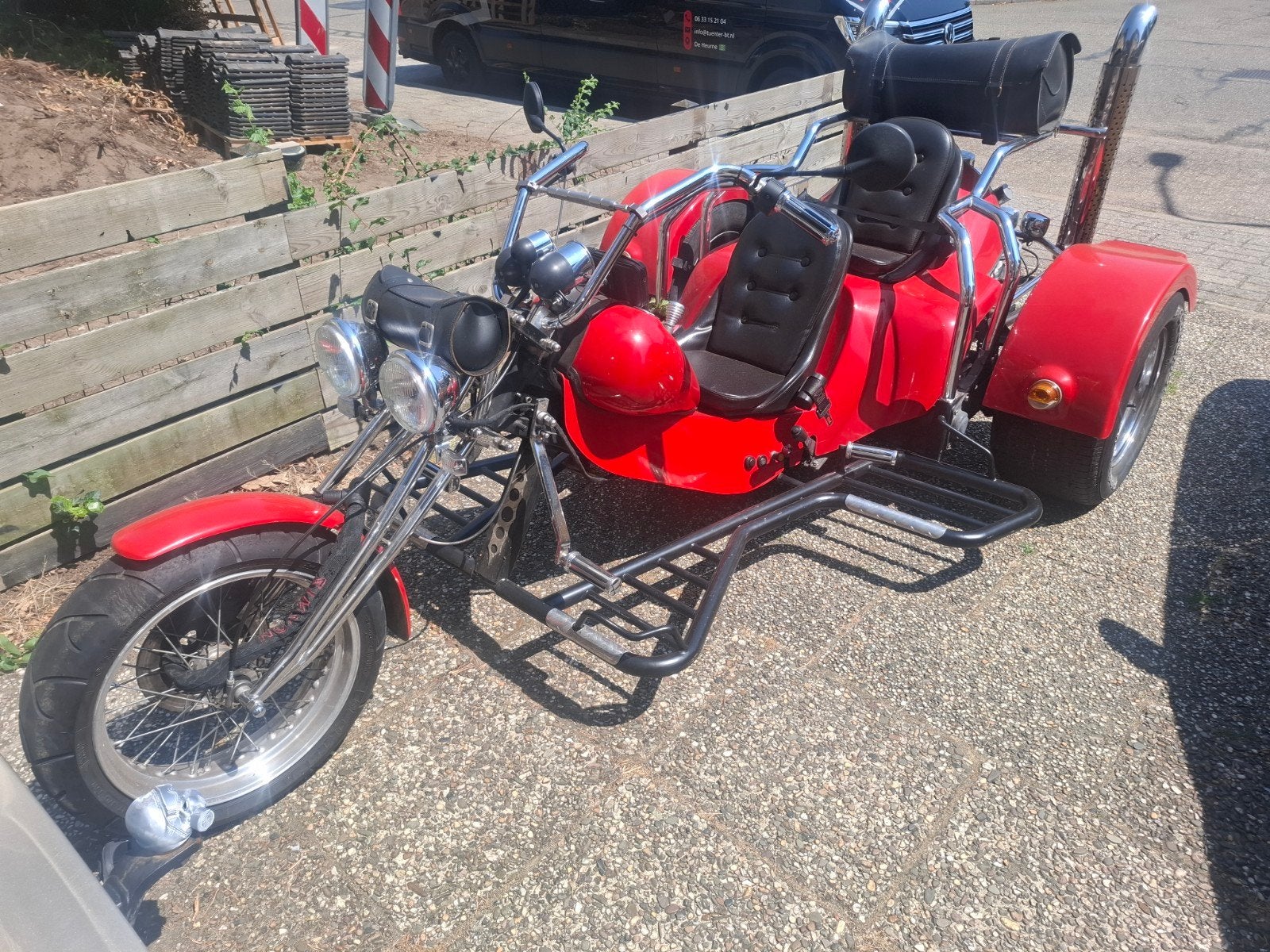 mooie Bengelstraeter trike klaar voor de zomer!, Motoren, Quads en Trikes, meer dan 35 kW, 2 cilinders, Ophalen of Verzenden