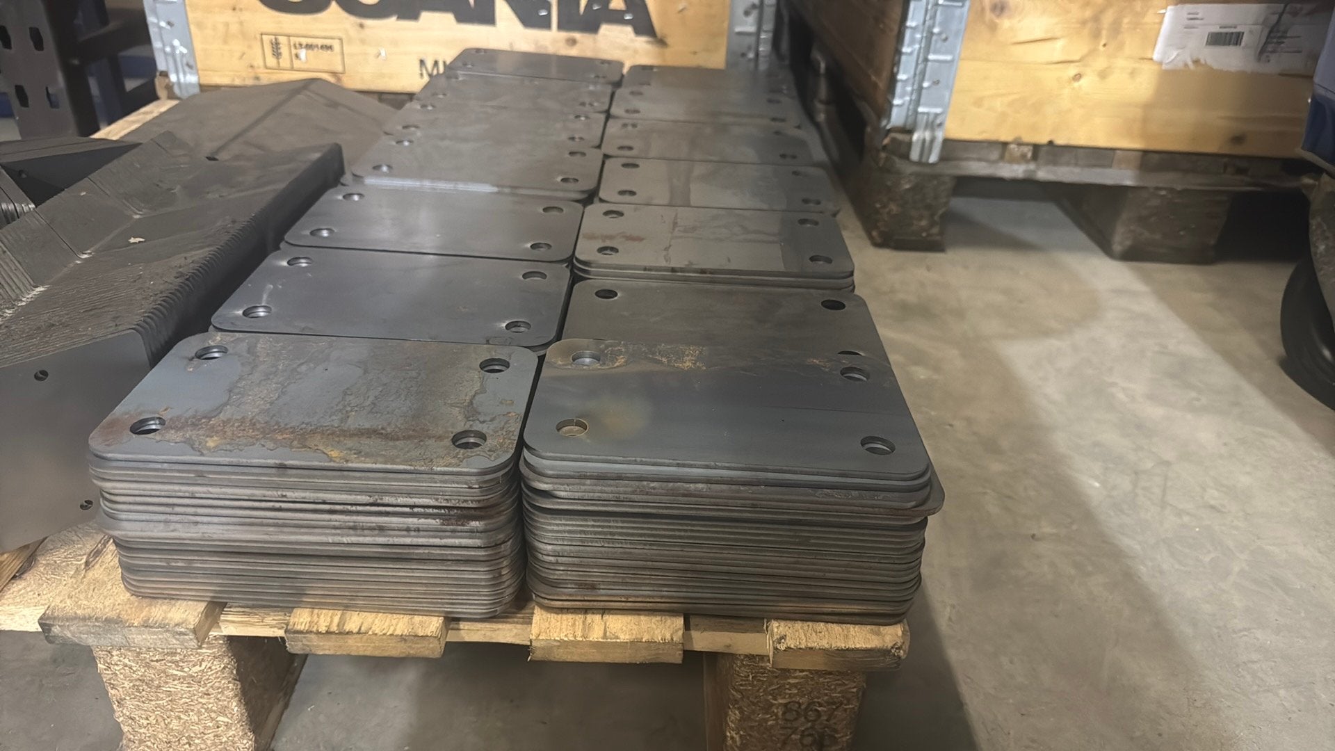 Stalen platen laser gesneden, Doe-het-zelf en Verbouw, Metalen, Ophalen, -, -, Zo goed als nieuw