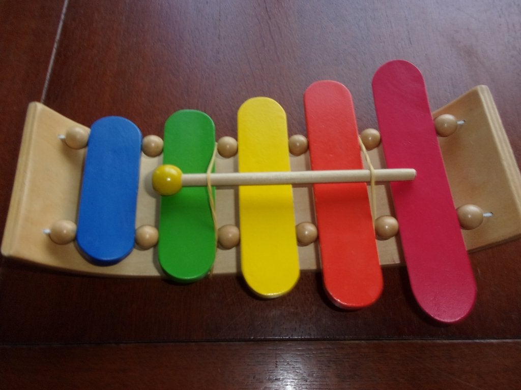Houten XYLOFOON , als nieuw, Ophalen of Verzenden, Zo goed als nieuw, Overige typen