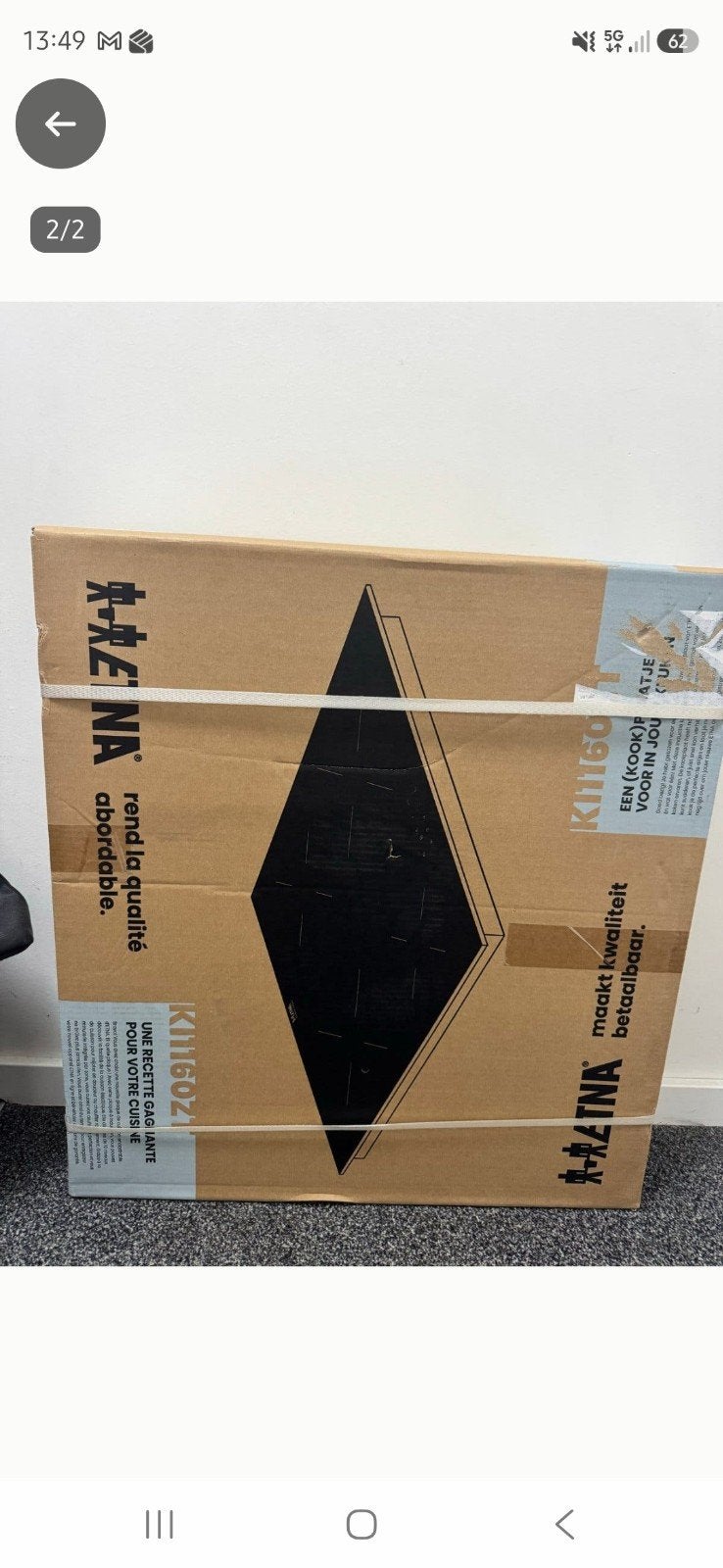 Aetna KI160ZT Kachel - Nieuw in doos, Huis en Inrichting, Kachels, Ophalen of Verzenden, Vrijstaand, Hout, Nieuw