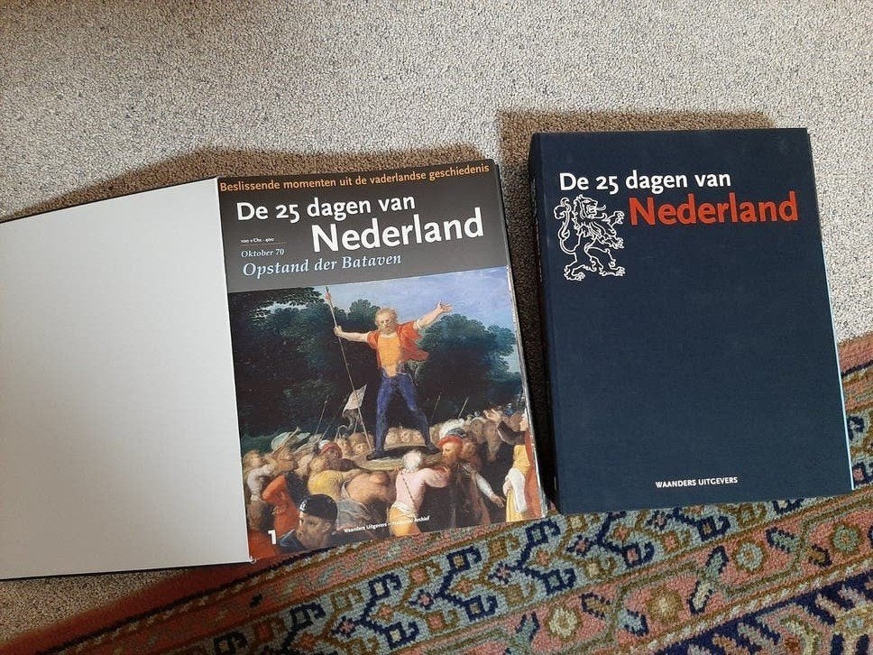 De 25 dagen van Nederland, Boeken, Ophalen, Zo goed als nieuw