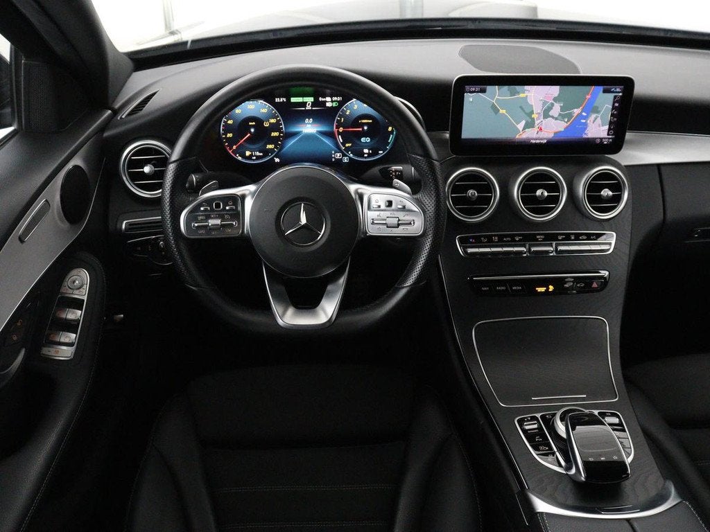 Mercedes-Benz C-klasse 300e Business Solution AMG Limited |, Auto's, Mercedes-Benz, Automaat, Euro 6, 320 pk, Leder en Stof