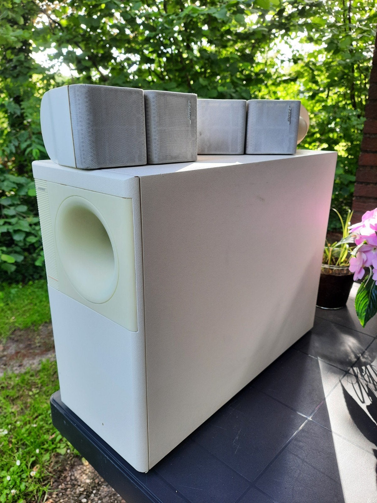BOSE ACOUSTIMASS 5 SERIES II Direct/Reflecting Speaker, Gebruikt, Ophalen of Verzenden, Complete surroundset, Bose