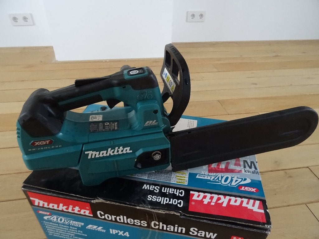 Kettingzaag Makita 40V tophandle XGT, Ophalen of Verzenden, Gebruikt