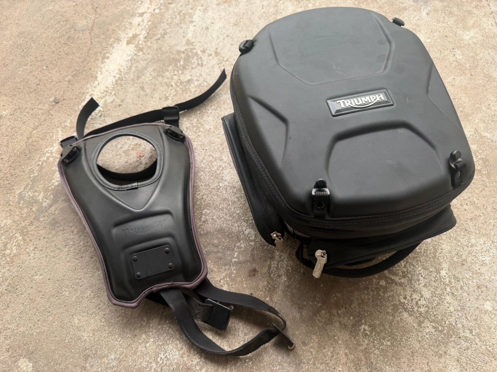 Triumph Tiger 800 XC tanktas origineel tank tas, Gebruikt, Triumph, Ophalen of Verzenden, Triumph