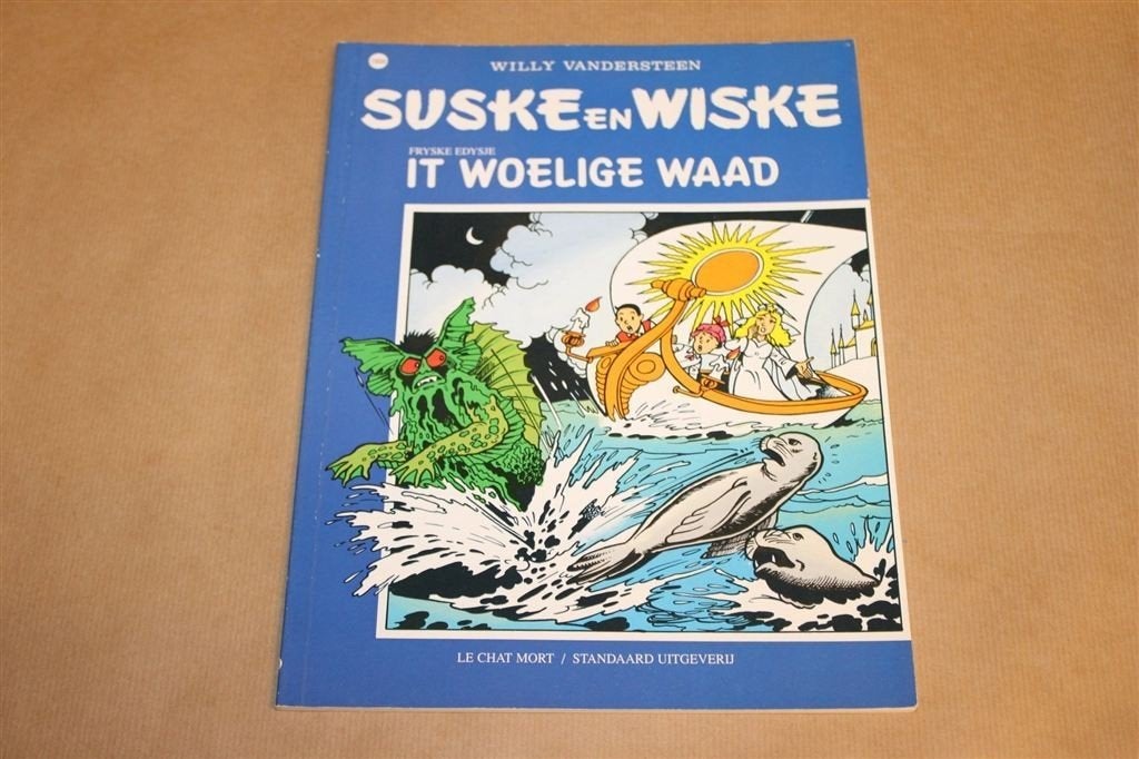 Suske en Wiske — It Woelige Waad, Friese Uitgave, Boeken, Stripboeken, Eén stripboek, Ophalen of Verzenden, Gelezen