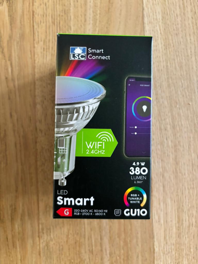 LSC smart Connect GU 10 lamp(color), Led-lamp, Minder dan 30 watt, Overige fittingen, Ophalen of Verzenden