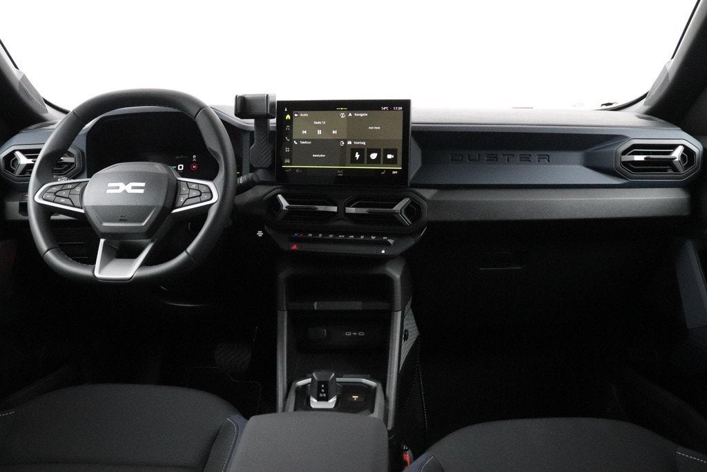 Dacia Duster 1.6 Hybrid 140 Journey | Demo | Pack Assist |, Auto's, Dacia, Stof, Gebruikt, 4 cilinders, Zwart