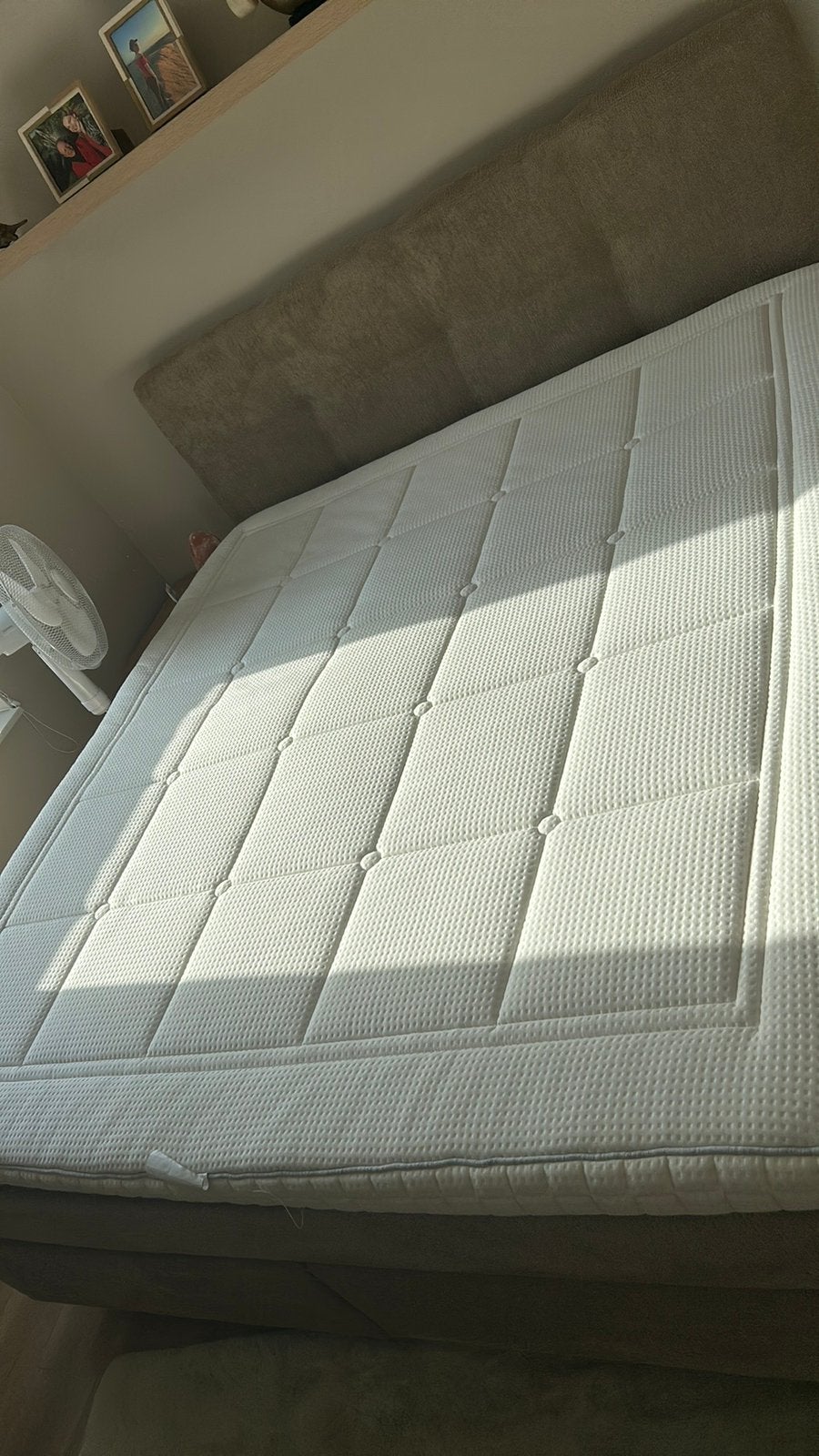 Pocketveren1000 matras en Topmatras Premium Pulse Latex, Huis en Inrichting, Ophalen, Tweepersoons, Zo goed als nieuw, Matras