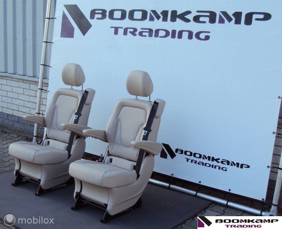 Luxe geventileerde MB V-klasse stoelen / stoel beige leder, Auto-onderdelen, Interieur en Bekleding, Mercedes-Benz, Nieuw, Ophalen of Verzenden