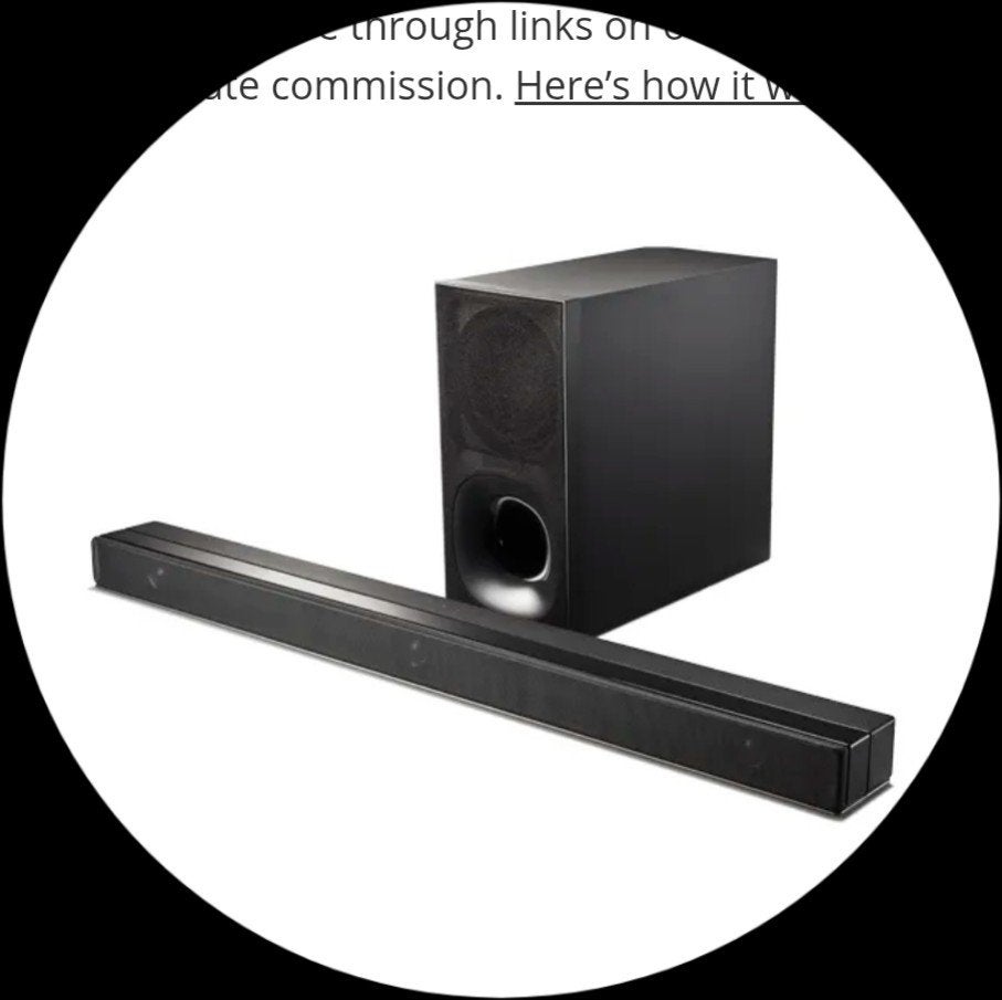 Sony soundbar ht-zf9, Ophalen of Verzenden