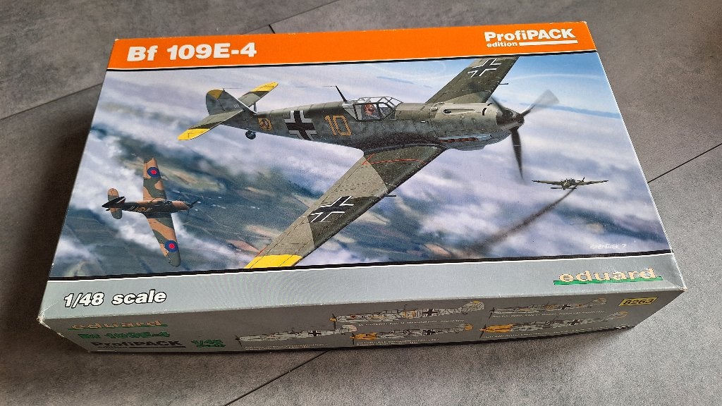 Eduard 8263 - 1/48 Messerschmitt Bf109E-4 Profipack edition, Overige merken, Nieuw, Ophalen of Verzenden, Groter dan 1:72