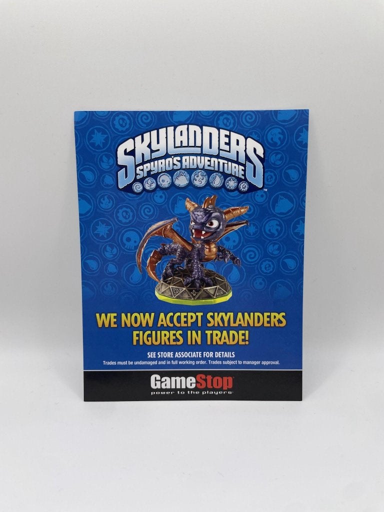GameStop Promotional Skylanders Flyer, Ophalen of Verzenden, Zo goed als nieuw