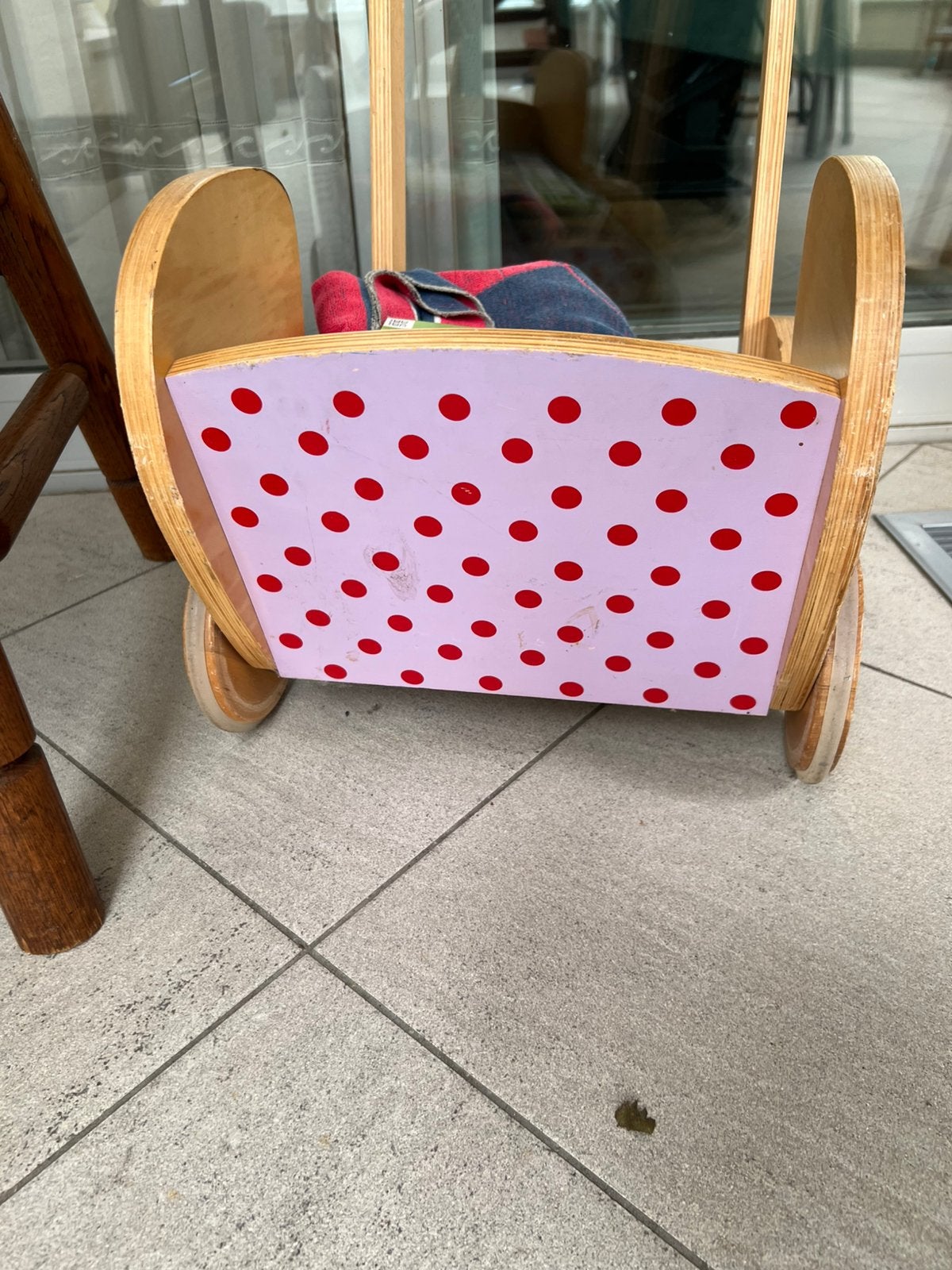 Poppenwagen, Ophalen, Gebruikt, Babypop