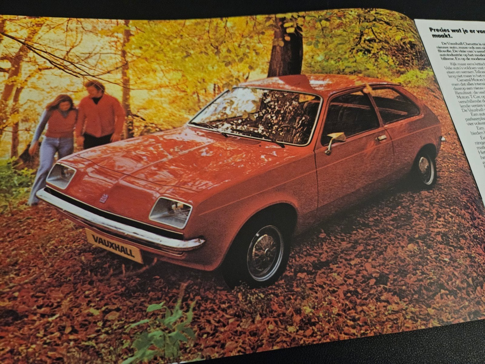 Brochure Vauxhall Chevette 1976, Ophalen of Verzenden, Zo goed als nieuw, Overige merken