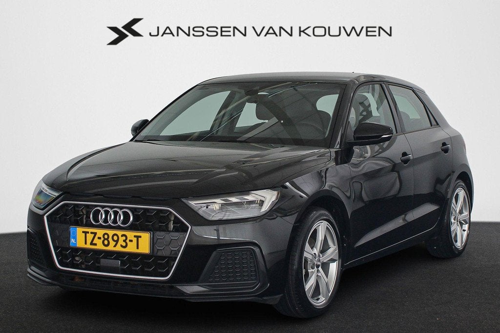 Audi A1 Sportback 30 TFSI Advanced Navi Clima LED Apple CarP, Voorwielaandrijving, Stof, 116 pk, Zwart