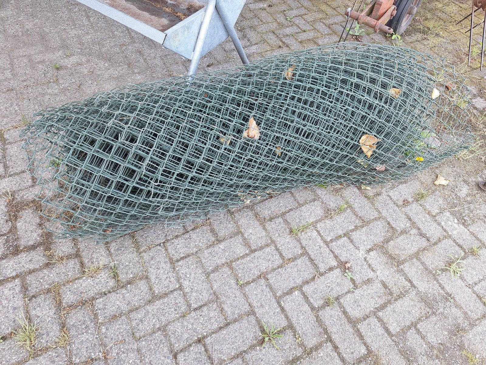 Hekwerk, Ophalen, Gebruikt, 10 tot 20 meter, Gaas