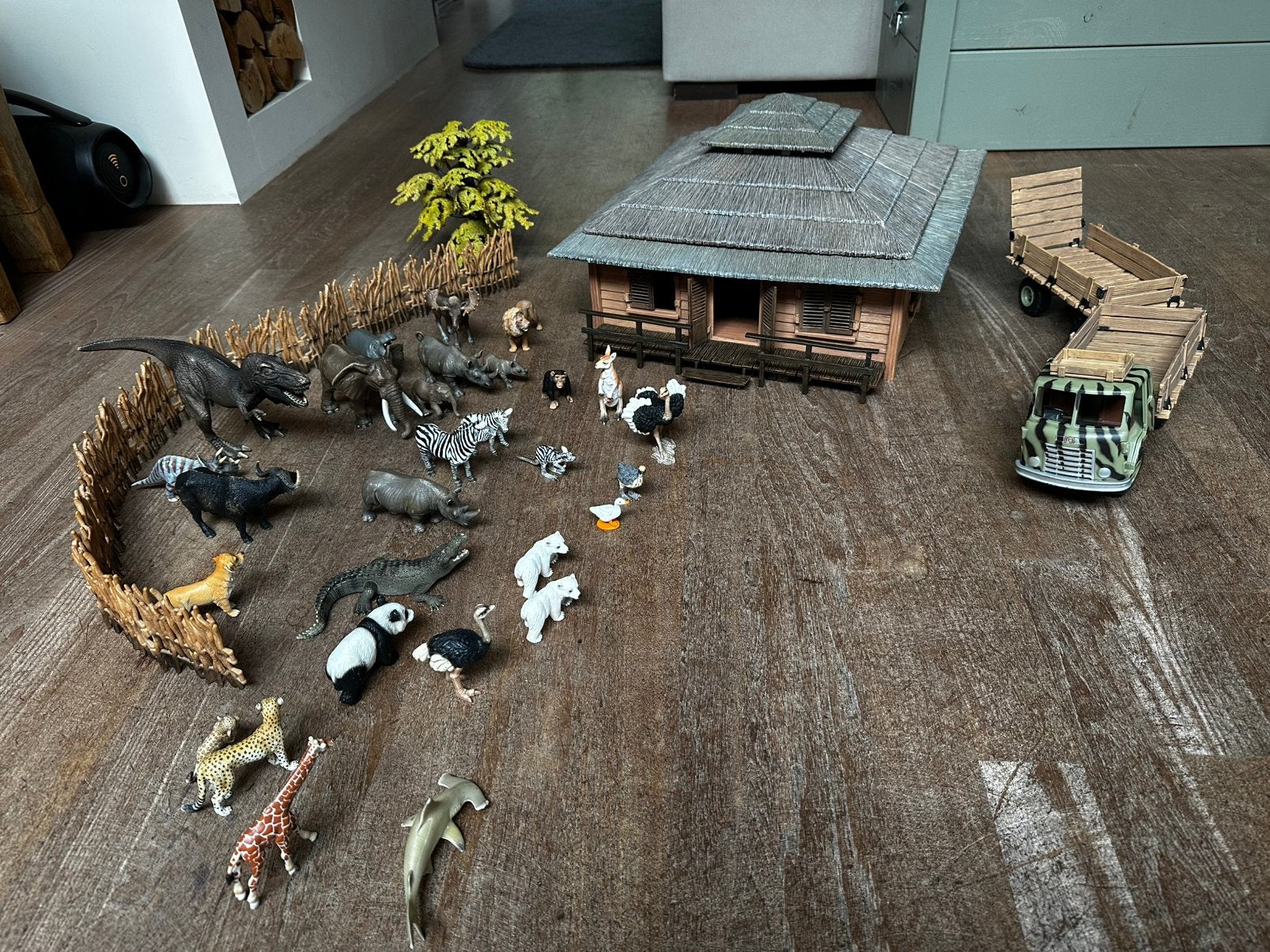 Zeer uitgebreide Sleich wildlife + overig set twv €500+, Ophalen, Zo goed als nieuw