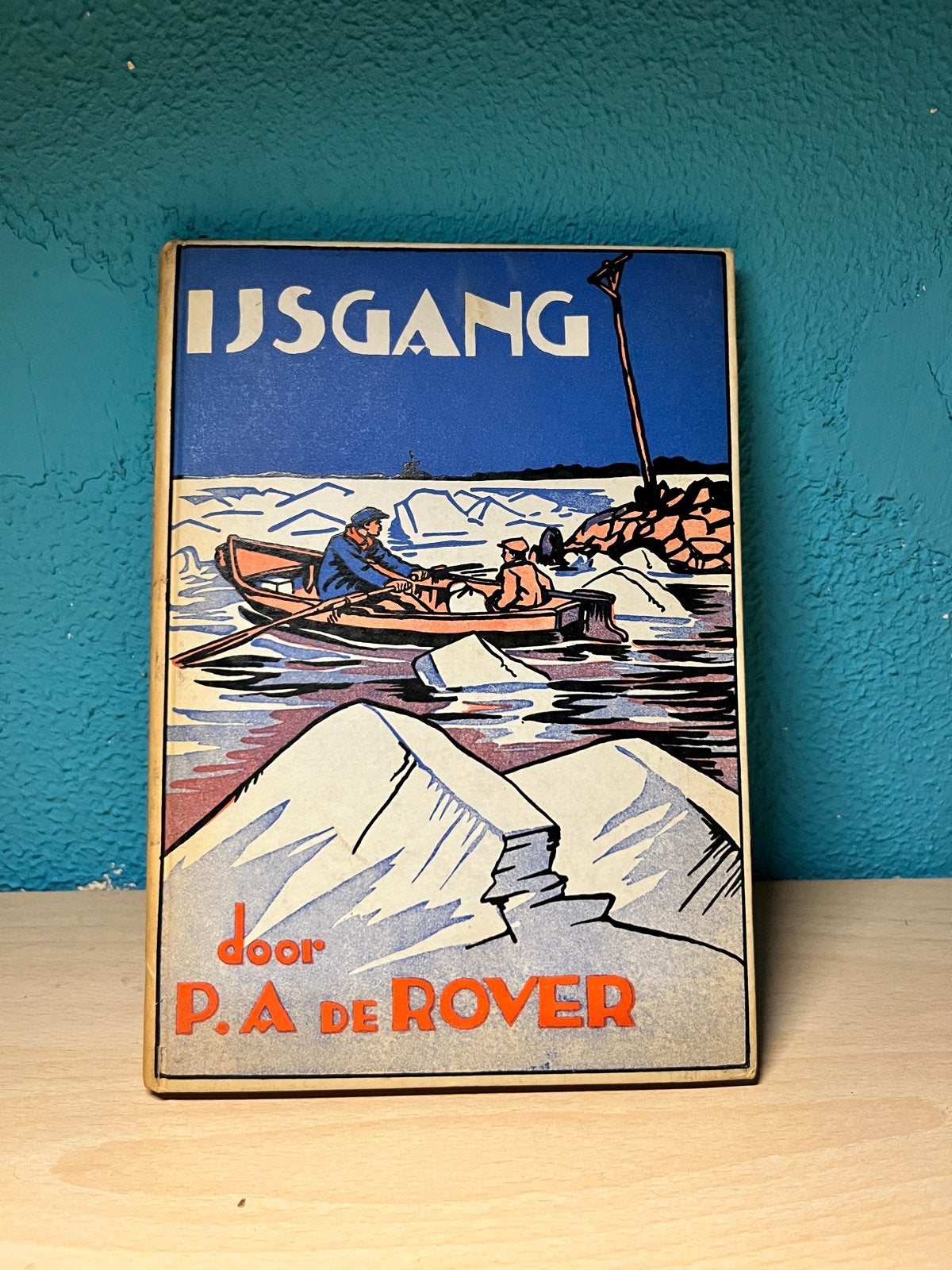 IJSGANG door P.A. de Rover - Vierde Druk, Boeken, Ophalen of Verzenden, Gelezen, Nederland