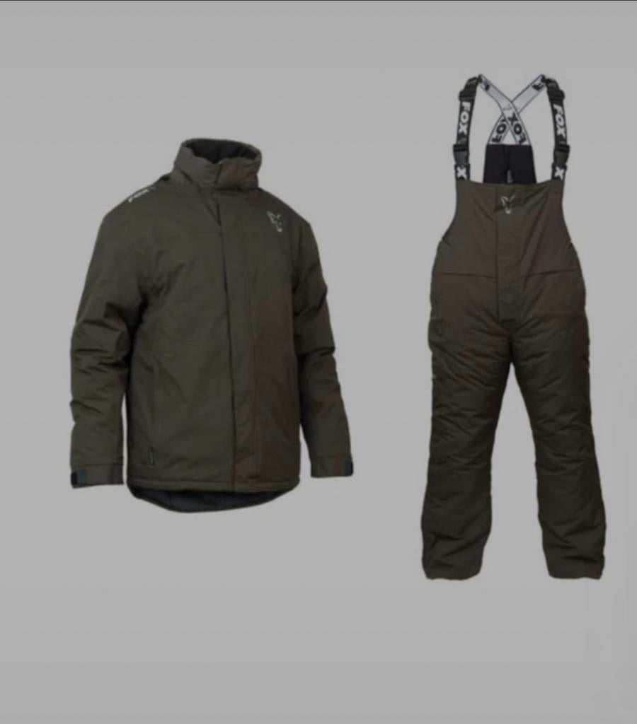 FOX viskleding | maat XL | legergroen | ZGAN 2 keer gedragen, Verzenden, Overige typen, Maat 56/58 (XL), Zo goed als nieuw