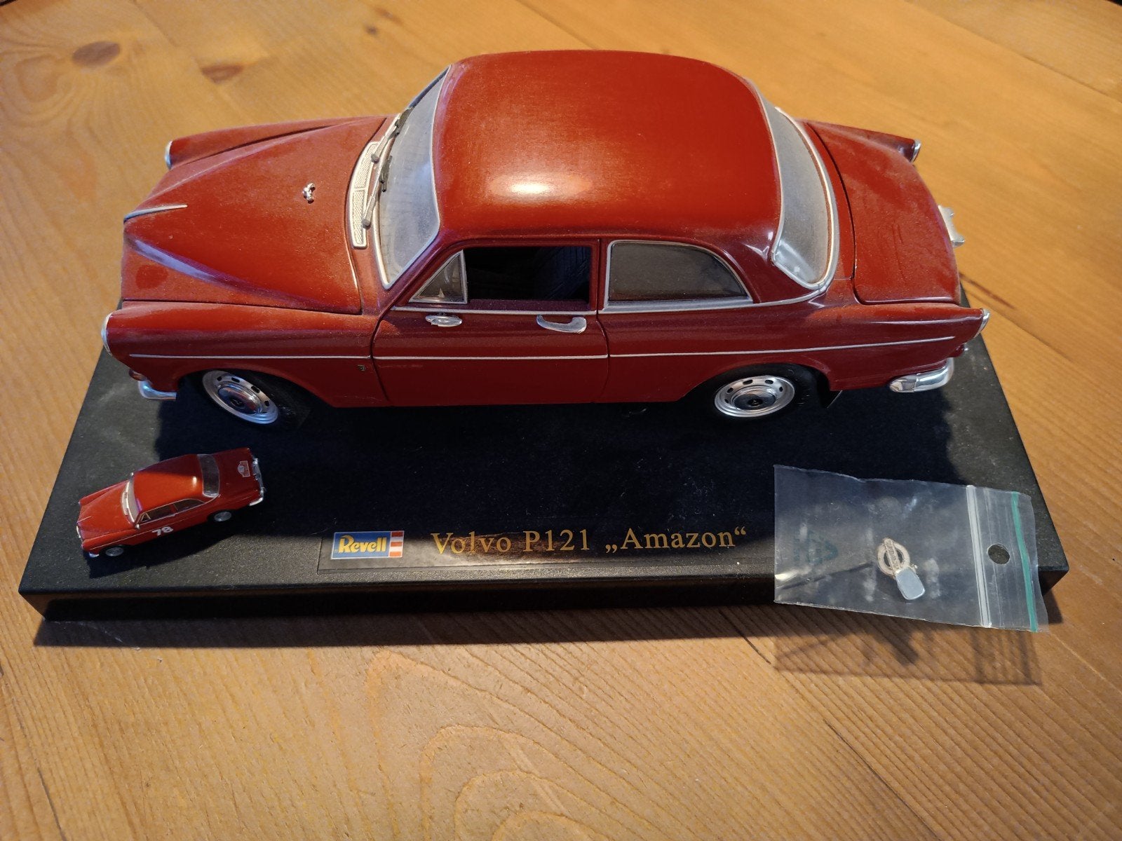 Revell Volvo P121 Amazon modelauto met extra's, Gebruikt, Auto, Revell, Groter dan 1:32
