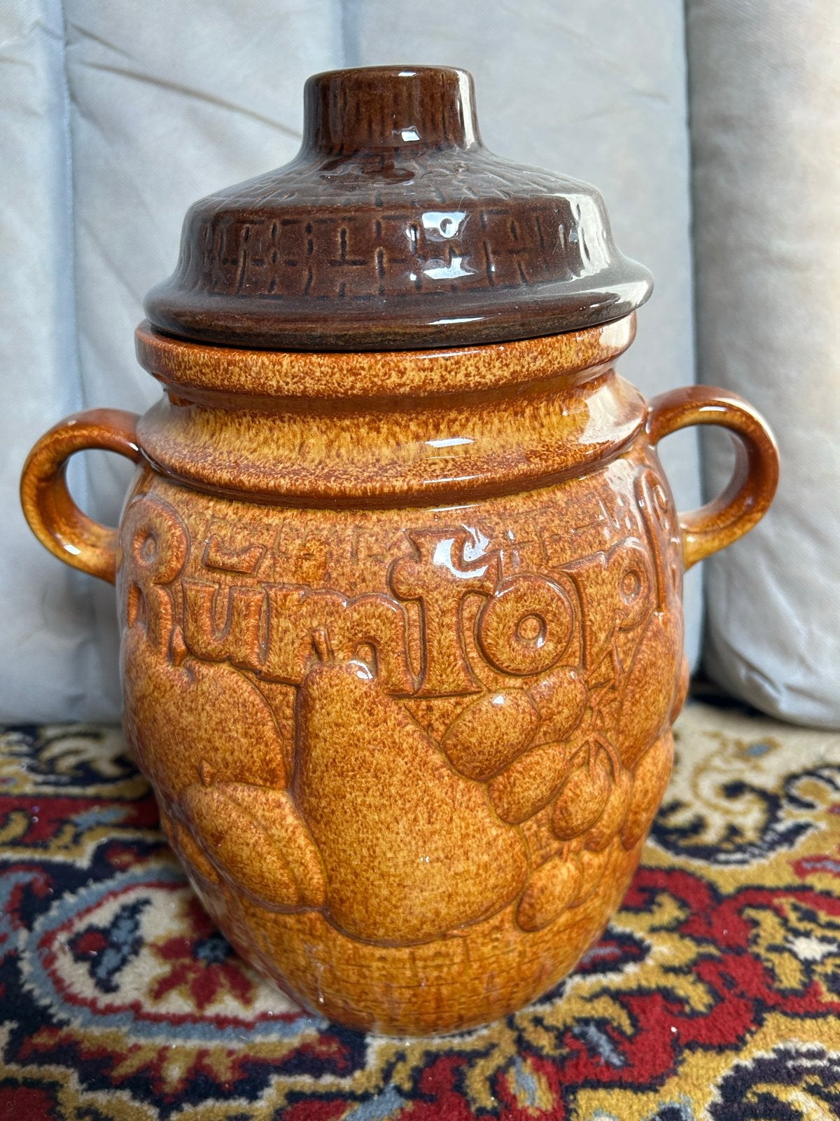 Vintage Rumtopf West Germany- Scheurich 820-28, Antiek en Kunst, Ophalen