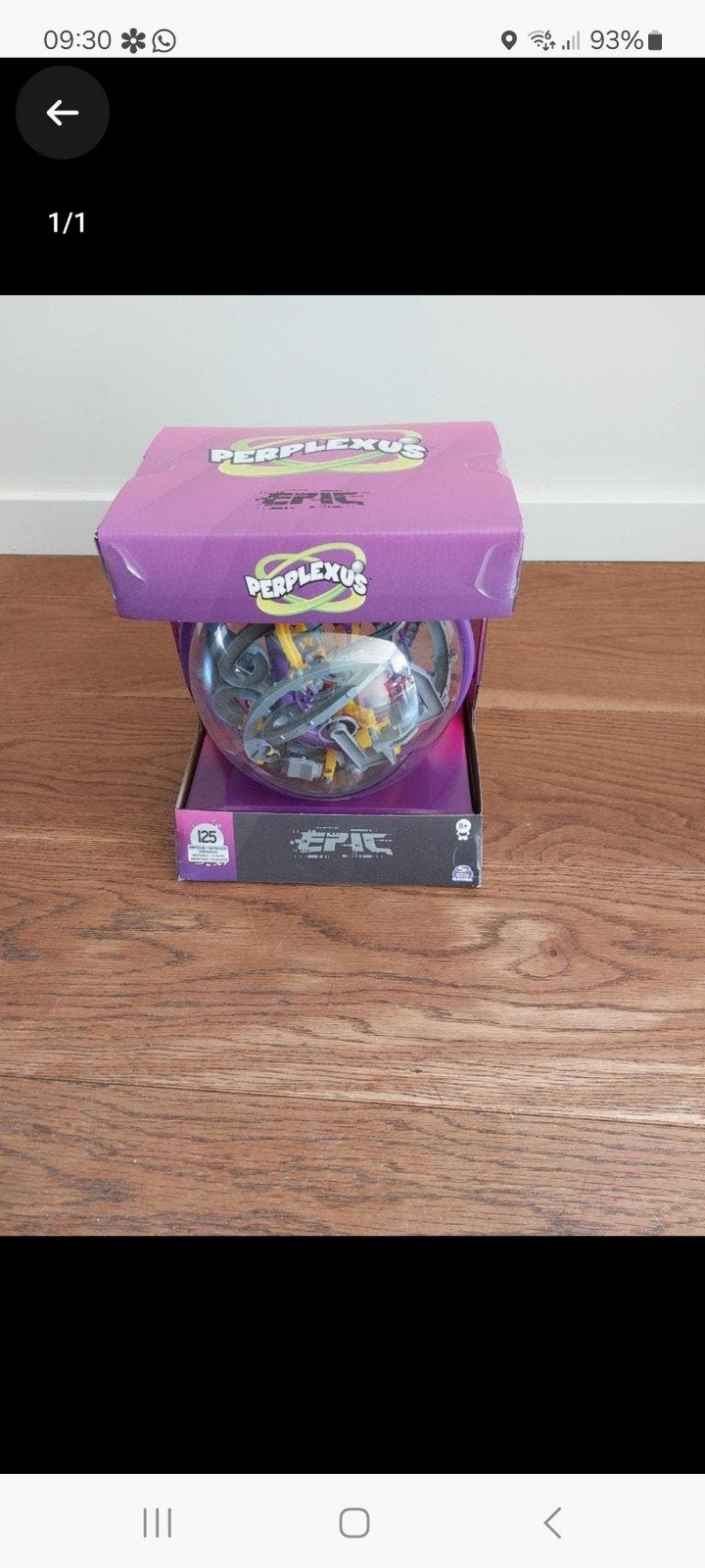Perplexus Epic 3D-doolhofspel. Nieuw, Ophalen, Nieuw, Jongen of Meisje