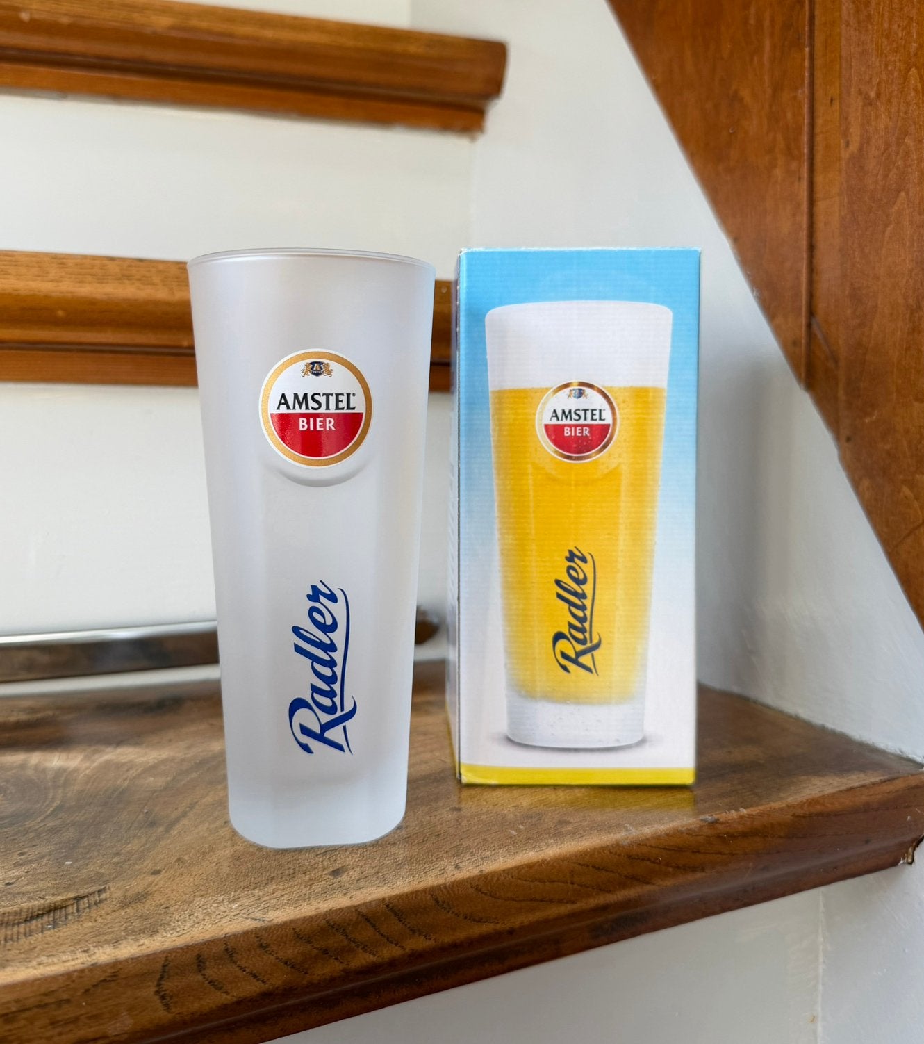 Amstel bier Radler glas 0,3L, Ophalen of Verzenden, Zo goed als nieuw, Glas of Glazen, Amstel