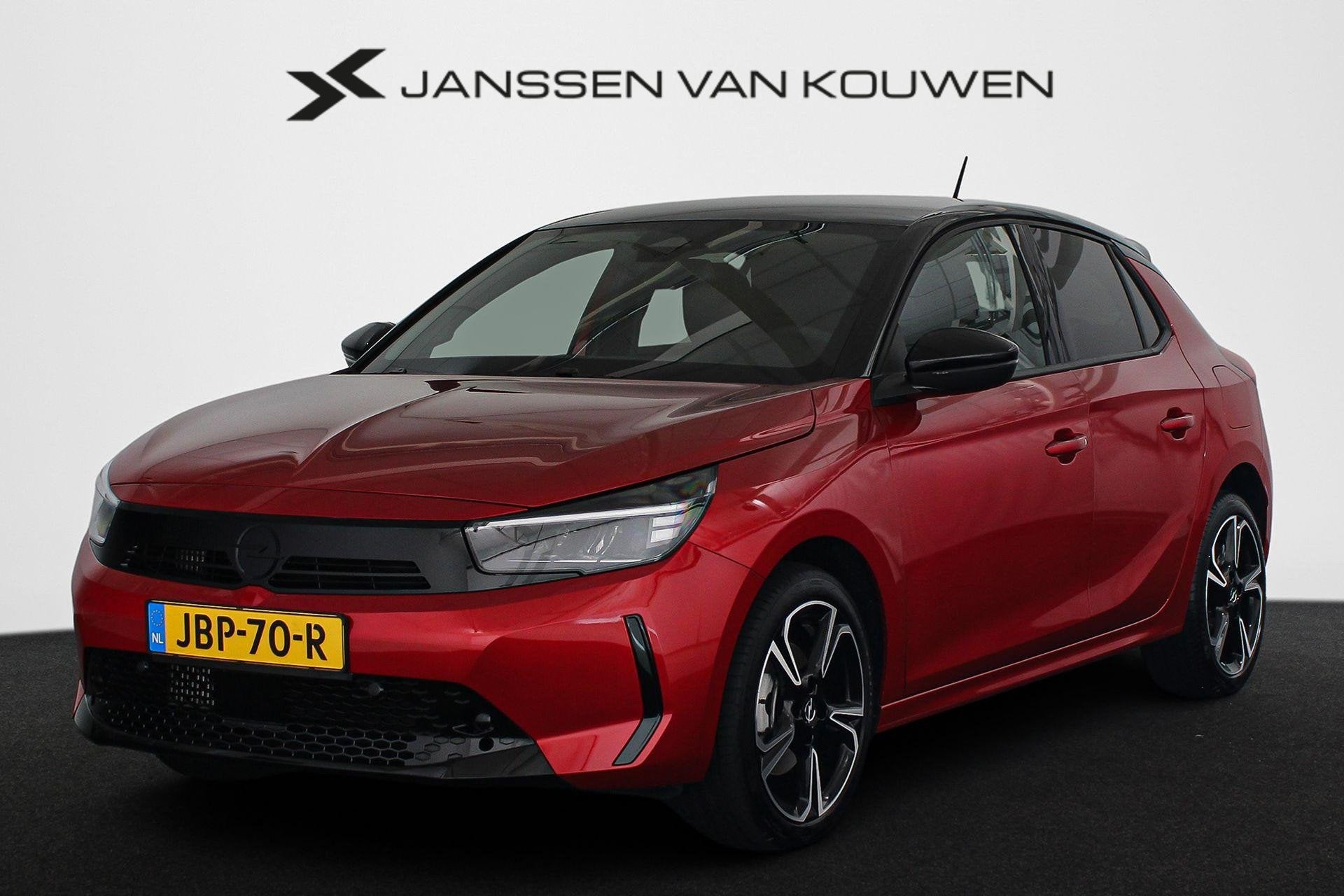 Opel Corsa 1.2 Turbo Hybrid Yes Automaat 1e Eigenaar 7 JAAR, Stof, Gebruikt, Euro 6, 1199 cc