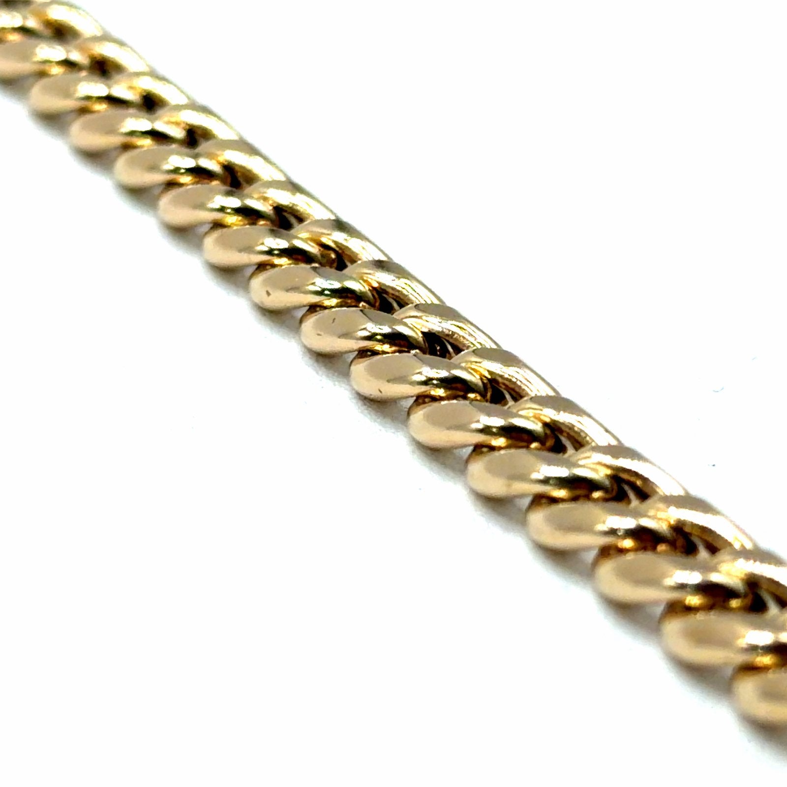 Gouden Gourmet Armband - 14 Karaat, W, Nieuw, Ophalen of Verzenden, W