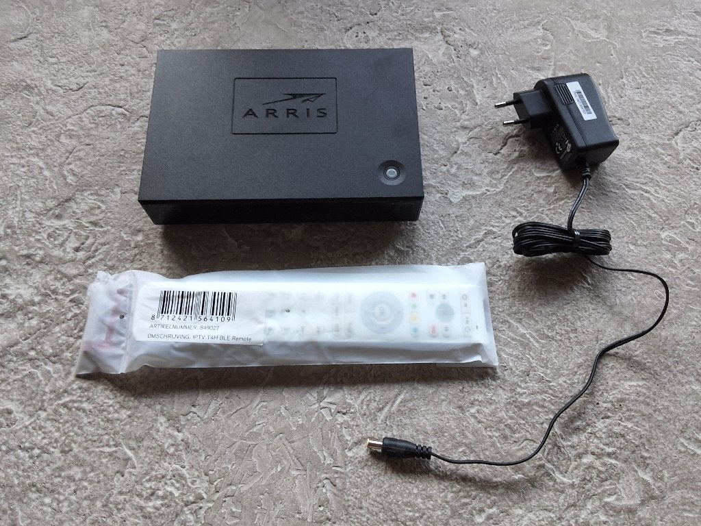 KPN Arris VIP2952 IPTV Decoder met afstandsbediening, Audio, Tv en Foto, Decoders en Harddiskrecorders, Ophalen of Verzenden, Zo goed als nieuw