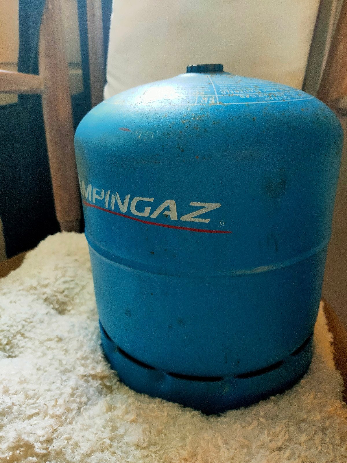 Campingaz gasfles 2.95 kg - Leeg, Caravans en Kamperen, Kampeeraccessoires, Ophalen