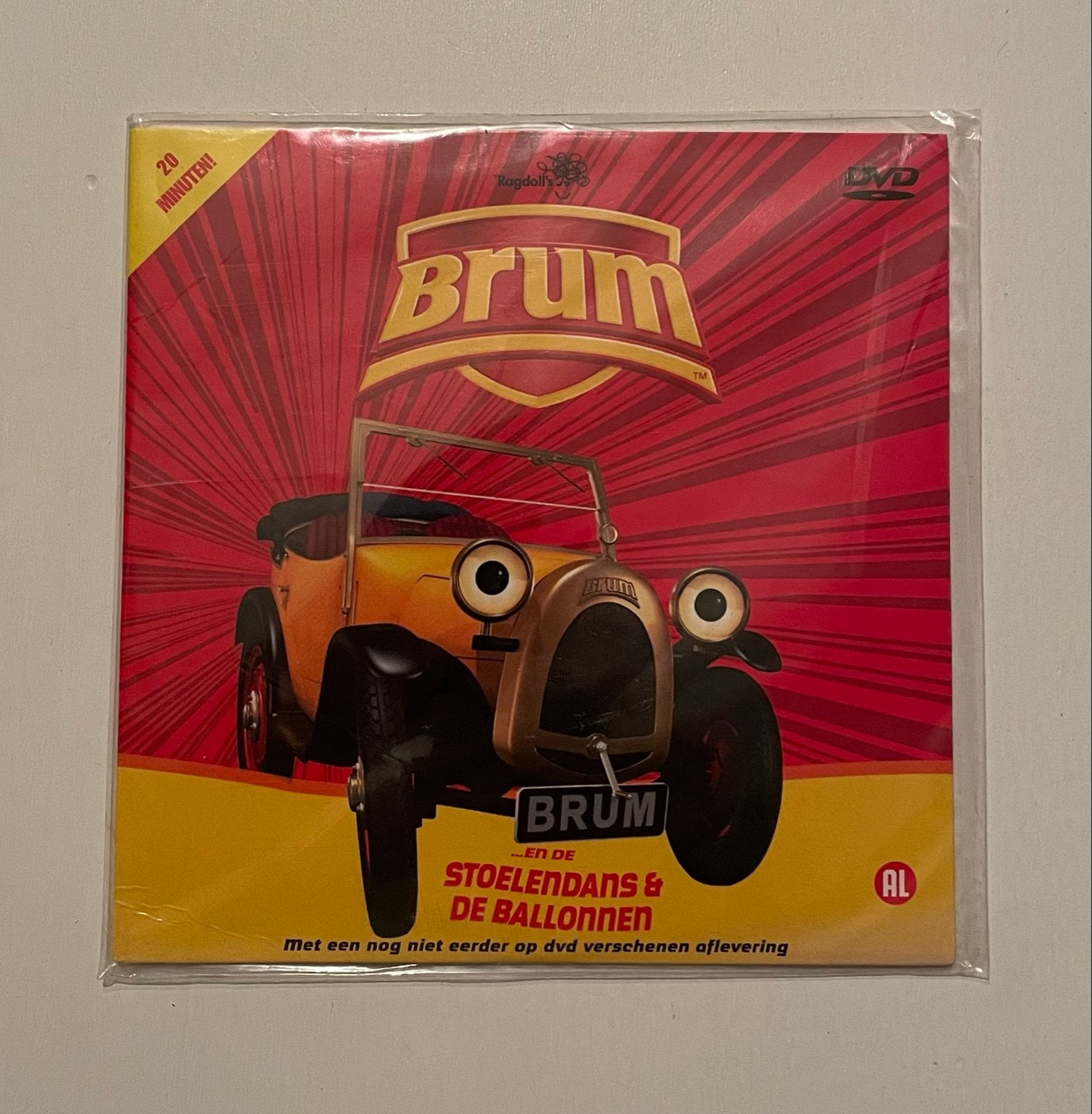 DVD Brum en de stoelendans & de ballonnen Nieuw nog in folie, Inclusief DVD, Alle leeftijden, Tv-serie, Familie