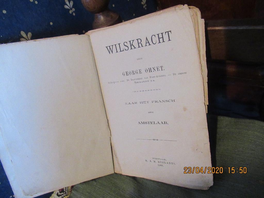 Wilskracht  Georges Ohnet, Ophalen of Verzenden, Gelezen, Georges  Ohnet