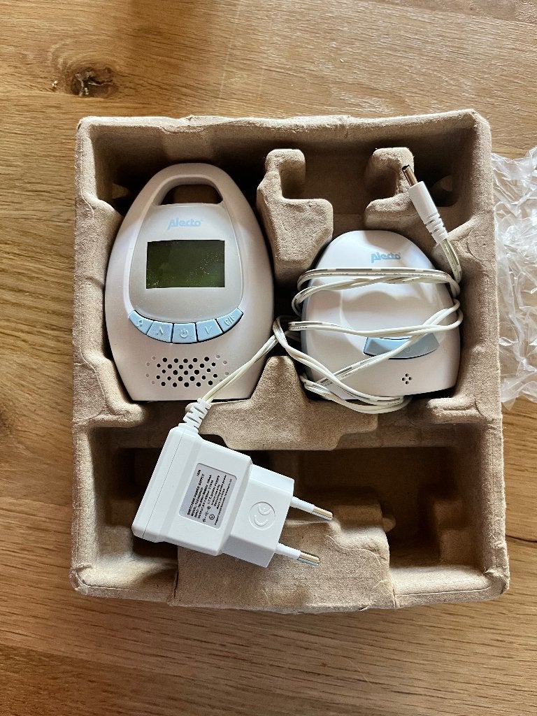 Alecto DBX-20 Babyfoon, Kinderen en Baby's, Babyfoons, Ophalen, Zo goed als nieuw, 100 tot 250 meter, Digitaal