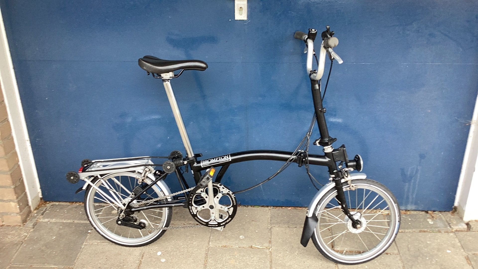 Brompton zgan met 3 versnellingen en naafdinamo, Brompton, 16 tot 18 inch, Versnellingen, Ophalen of Verzenden