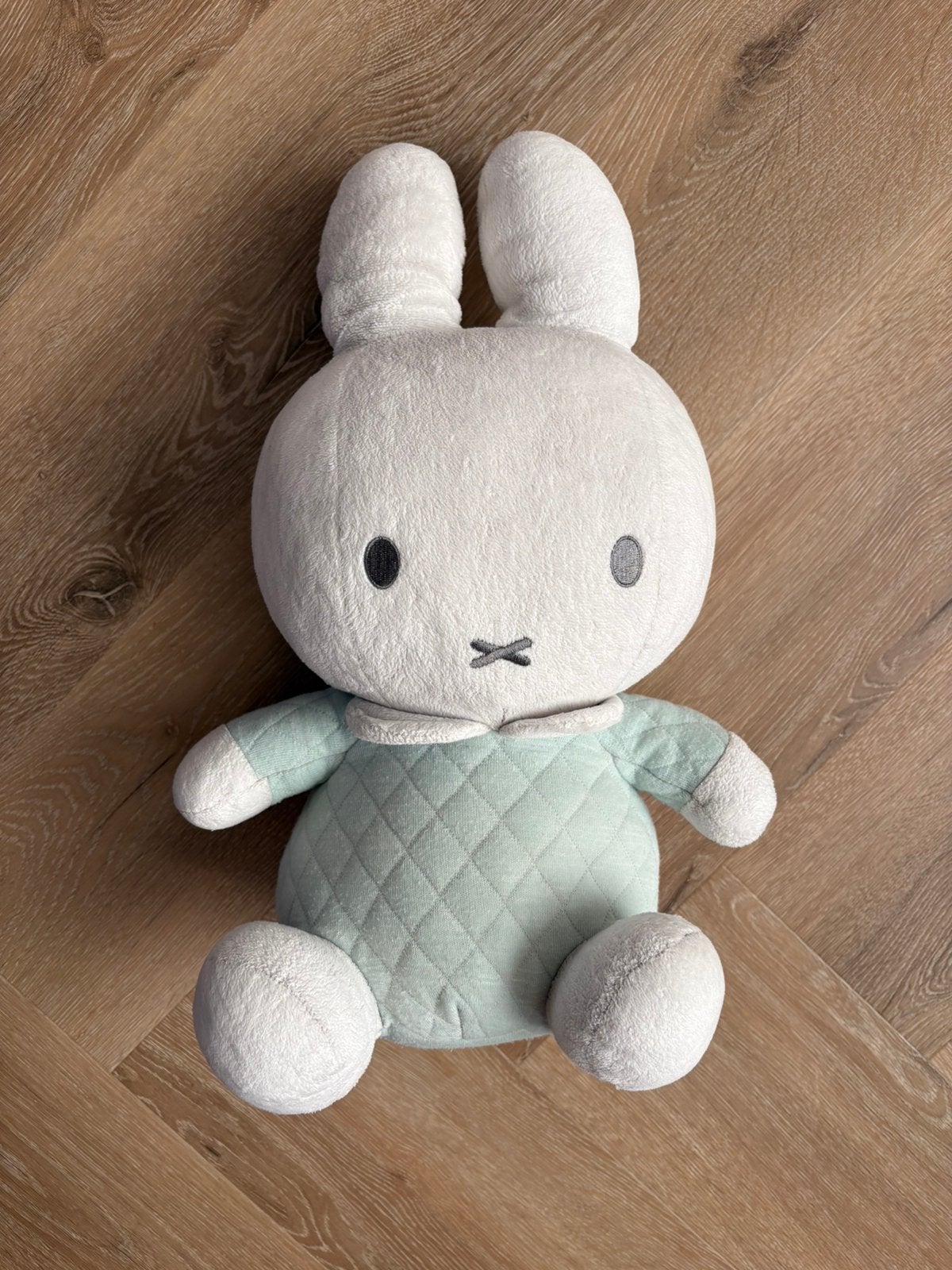 Nijntje miffy knuffel, Groen, Nijntje, Ophalen of Verzenden, Konijn