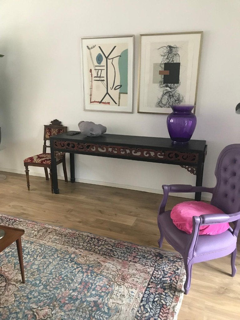 Antieke Chinese altaartafel, Ophalen