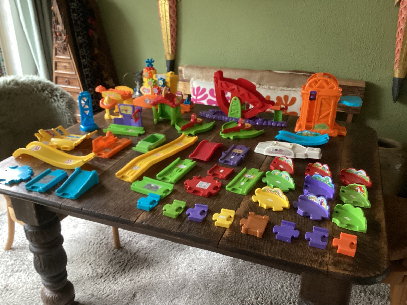 Vtech onderdelen 43 stuks voor, € 8, Ophalen of Verzenden, Gebruikt