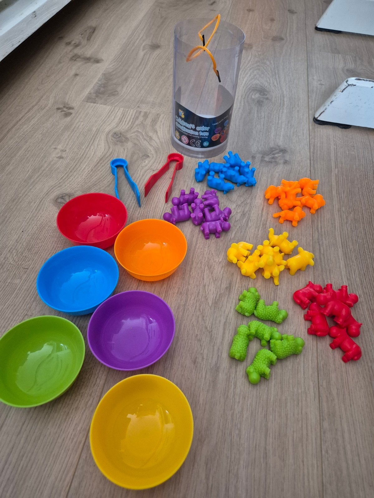 Montessori Sorteer Speelgoed Dieren Sensory Motoriek, Ophalen of Verzenden, Zo goed als nieuw, Overige typen
