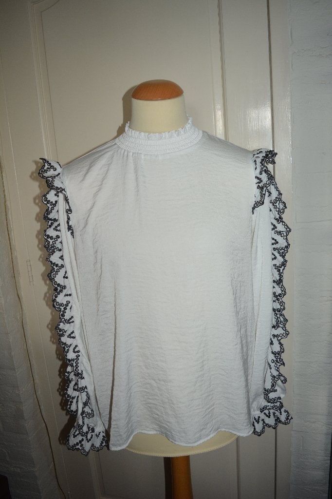 Costes Rebel, mooi sierlijke blouse, mt XL, Kleding | Dames, Wit, Maat 46/48 (XL) of groter, Ophalen of Verzenden, Zo goed als nieuw